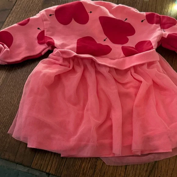 Baby Heart Long-Sleeve Dress 12 Months - Picture 5 of 5